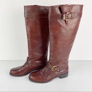 STUART WEITZMAN Riding Boots Brown 7